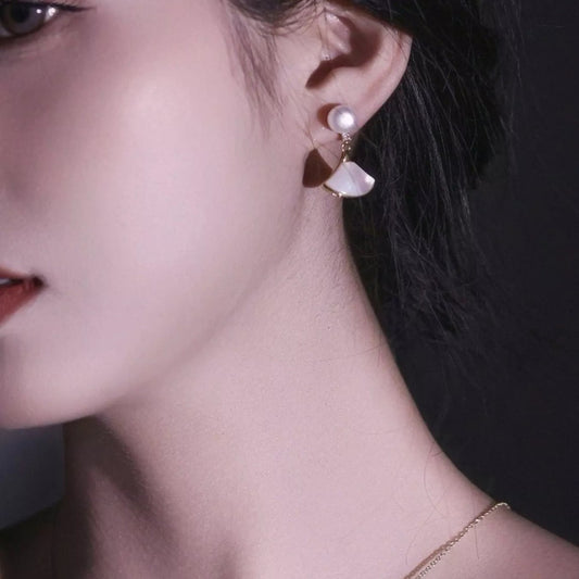 The Vivienne Pearl Earrings — featured square view